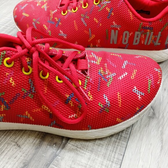 No Bull Red Trainer Shoes Cheat Day Sprinkles Super Fabric main image 5